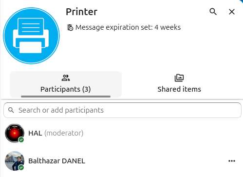 Nextcloud conversation